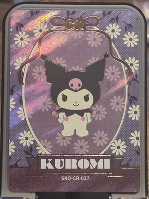 Sanrio Hello Kitty Card Anime TCG CR CR-27 Kuromi