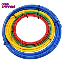 Tnisesm 4Pcs Conditioning Copper Tubing Pipe Extension 4M 1/4" 1/2" 3/8" 5/8"