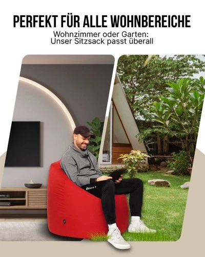 PatchHome Sitzsack XL- Jumbo Sitzkissen Bodenkissen Kinder und Erwachsene - Bild 97 von 203