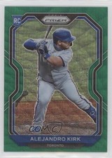 2021 Panini Prizm Tier II Green Wave Prizm Alejandro Kirk #169 1c7