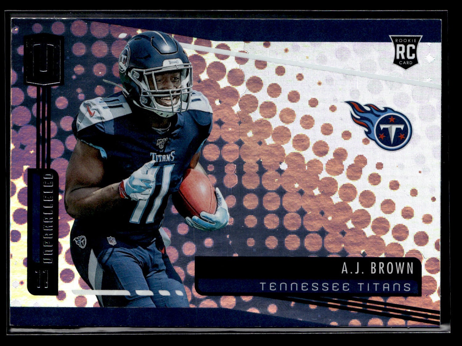 2019 Panini Unparalleled A.J. Brown #245 RC Tennessee Titans