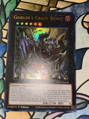 Goblin's Crazy Beast - MP25-EN163 - Ultra Rare  - NM/M
