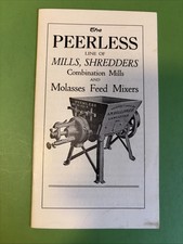 Vintage Agricultural Advertising Peerless Mill Molasses Feed Mixers Lancaster PA