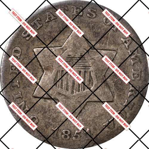 1851 Three (3) Cent Silver