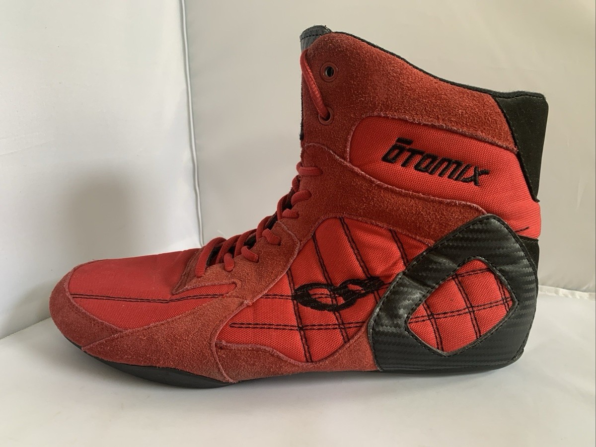 【美品】OTOMIX オートミックス　Ninja ニンジャ　M3333 OTOMIX M3333 Bodybuilding Weightlifting Red Ninja Warrior