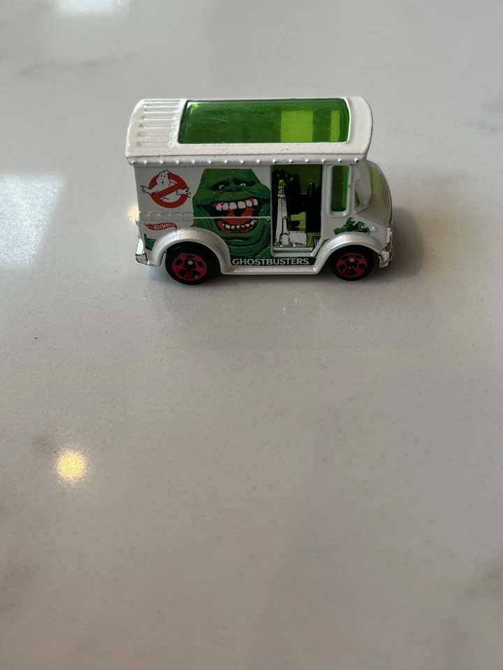 Camión de reparto Mattel Hot Wheels 2016 Ghostbusters Slimer Bread Box suelto Foto 4 de 4