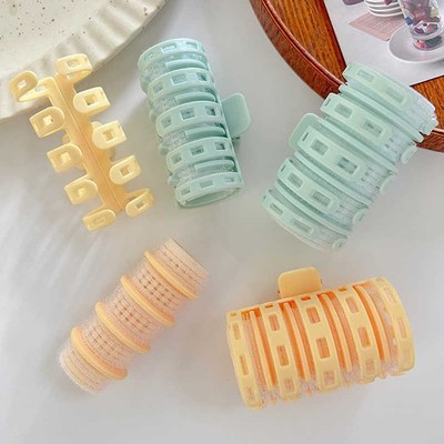 Air Bangs Rollers Curlers Styling Tool Natural Fluffy Hair Clip Curlers
