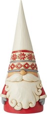 Jim Shore Heartwood Creek -Nordic Noel Merry Mischief Gnome - 7" Tall - New