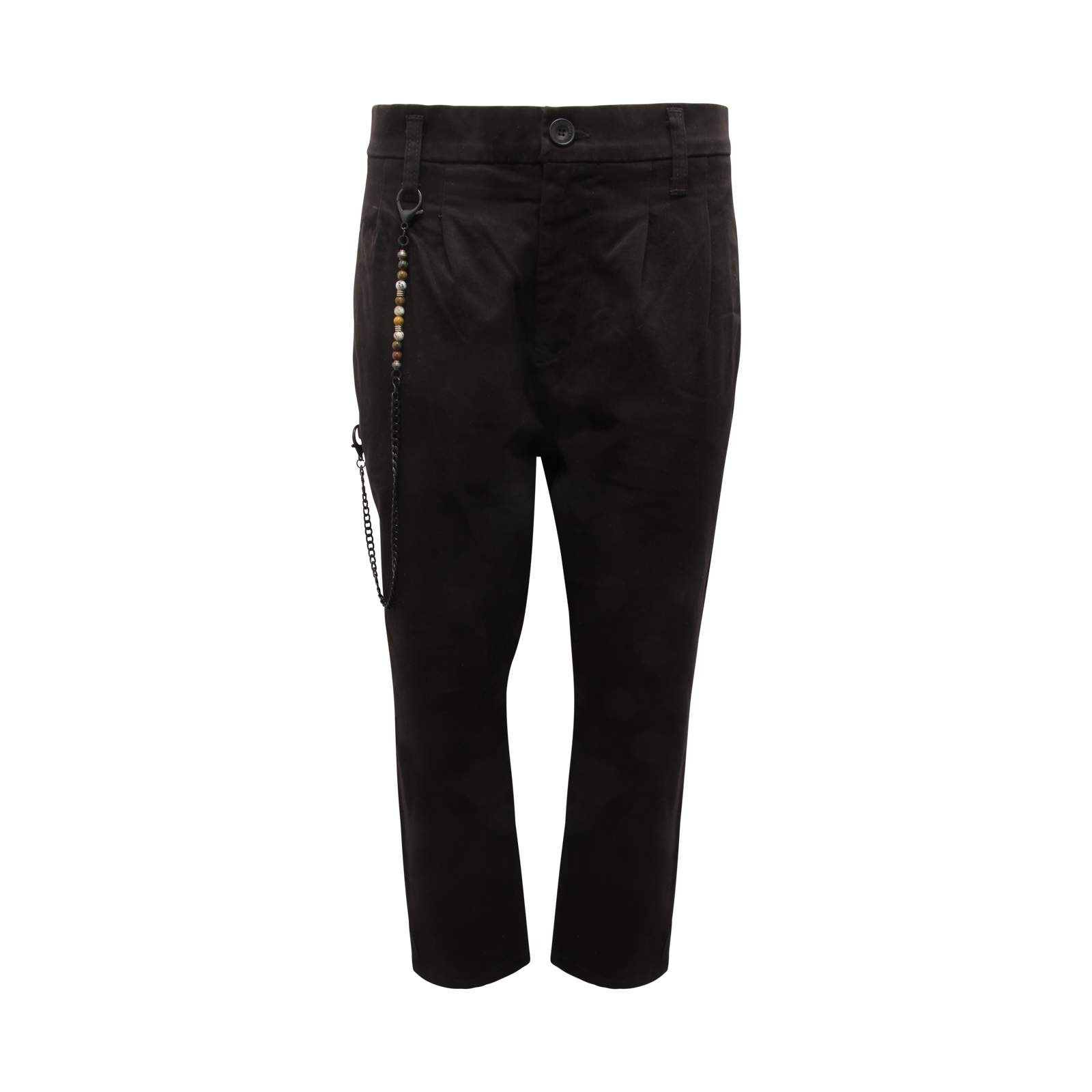 Q1464 PANTALONE UOMO IMPERIAL MAN TROUSERS BLACK 15390₽