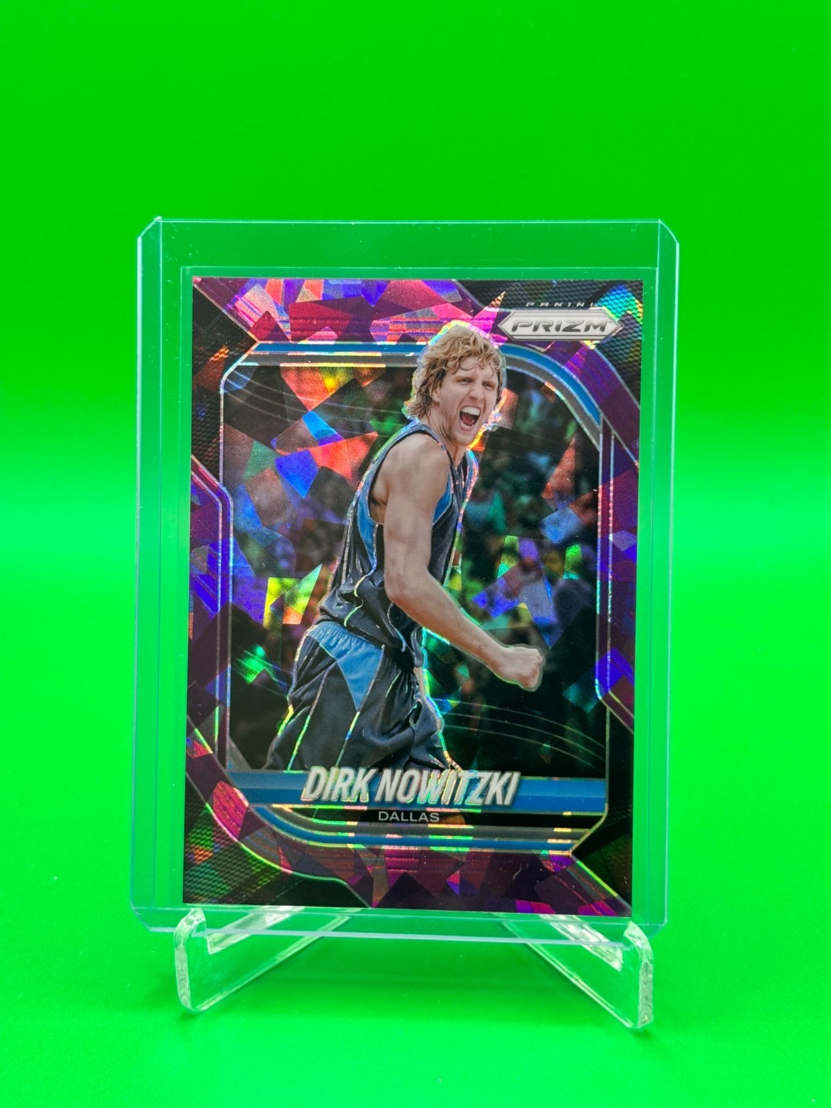 2025-26 Panini Prizm - Dirk Nowitzki #142 Purple Ice Prizm /199
