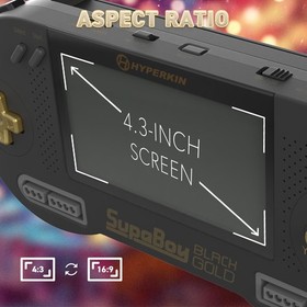 SupaBoy Portable Pocket Console For Super NES&reg; / Super Famicom&trade;