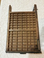 Ludlow  Printing Press Letterpress Printers Type Case Printers Tray Drawer 28x17