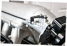 Holley Hi-Ram Throttle Cable Bracket Black Anodized Fits Motion / Lokar