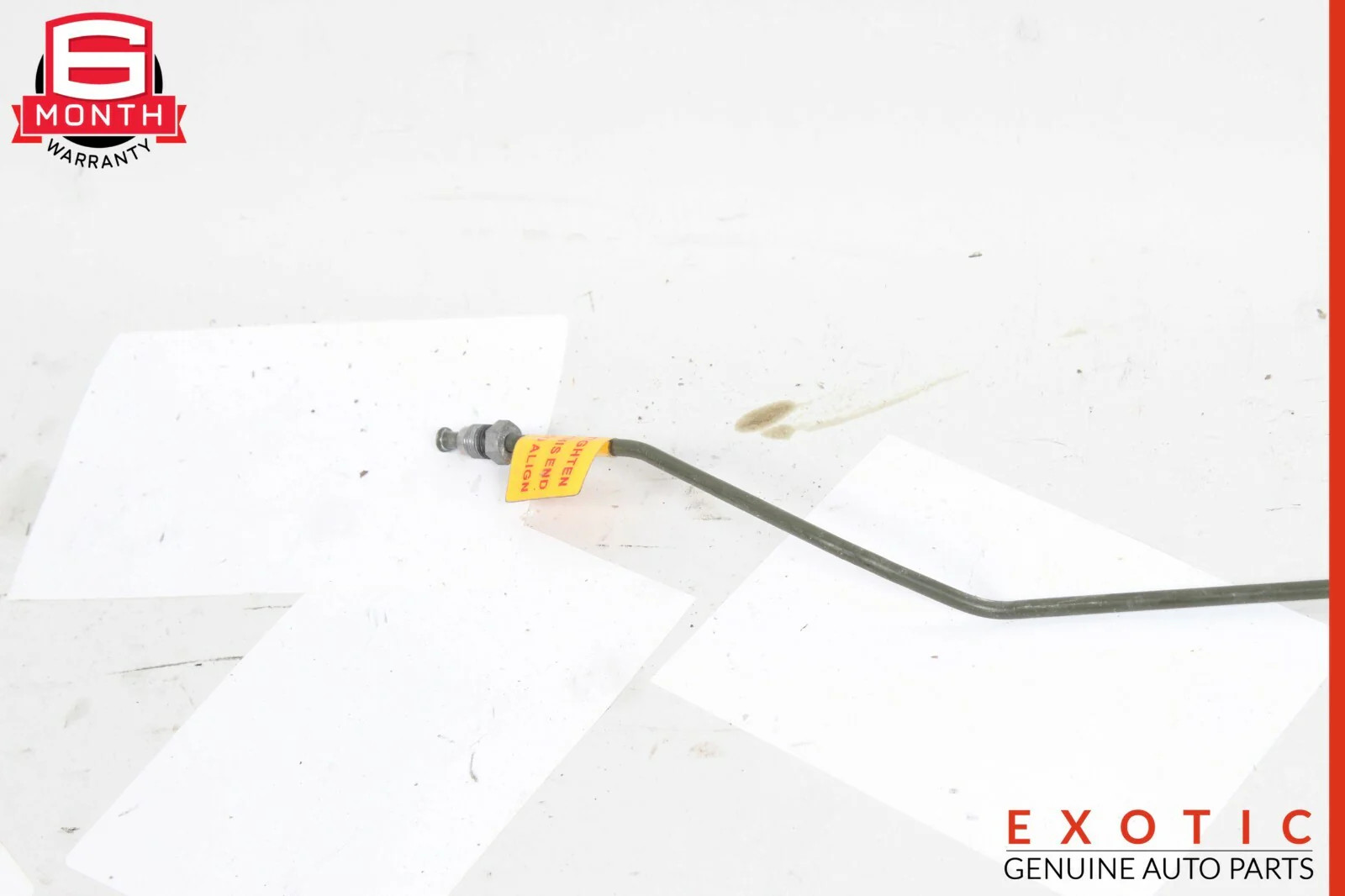15-17 McLaren 650S Rear Left Driver Side Brake Line OEM