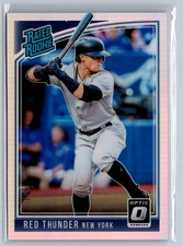 Clint Frazier 2018 Donruss Optic #33 Holo