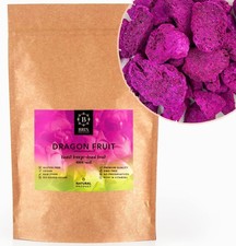 BRIX Freeze Dried Dragon Fruit | 100% Natural Dried Dragonfruit 95g | Great Tas
