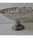 Vintage Floral Japan Pedestal Dish — photo 3