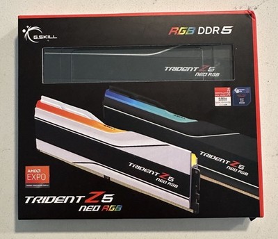 G.SKILL Trident Z5 Neo RGB DDR5-6000 64GB (2x32GB) AMD EXPO RGB DIMM - NEW