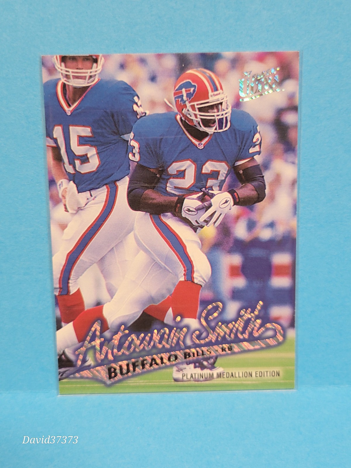 1997 Fleer Ultra - Antowain Smith #264 (RC) Platinum Medallion (RARE  SSP)
