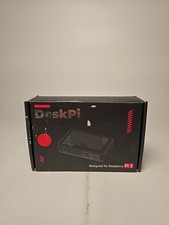 DeskPi Lite Pi5 Case with Power Button,PCIe to M.2 HAT,Active Cooler, and Dua...