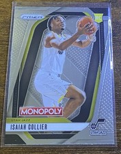 Isaiah Collier 2024 Panini Prizm Monopoly Rookie RC #36 Utah Jazz