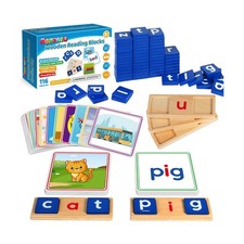 Learning Toys for 3 4 5 Years Old Kids - 116Pcs Short Vowel Letters... Fast Ship