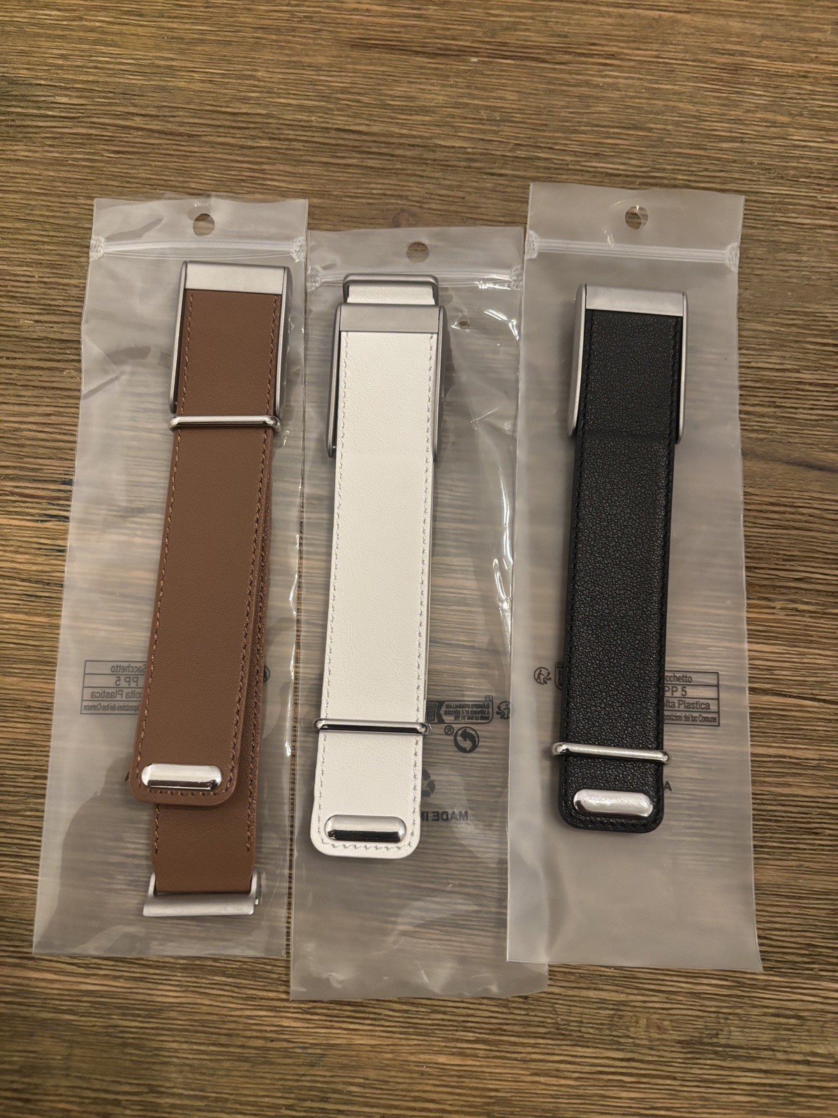 NEW Whoop 5.0 Leather Bands (white/black/brown).Compatible With 5.0 And Whoop MG