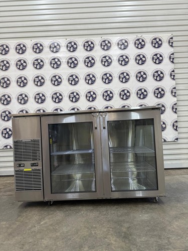 Glastender BB60-WRL-XS(LR)  Glastender BB60-L1-XN(LR), 60" 2 section glass doors
