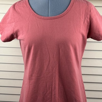 LL Bean Maxi Dress Women's Size XS Long Pink Coral 100% Cotton Item ID 0K542