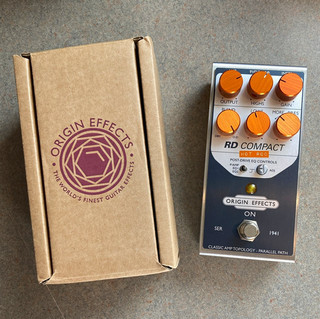 Origin Effects RD Compact Hot Rod Analogico Overdrive Pedale Minty Fresh 🌱🤩