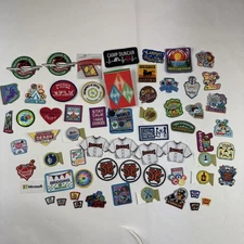 Boy Scouts Girl Scouts Badge Pieces BSA Patch BSA GSA Lot of 60+ Iron On Sew