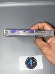 NES Rampage Authentic Original Tested and Working