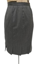 Escada Skirt Size 34 Or 4 Gray Margaretha Ley Made In Germany 29 Waist SOFT