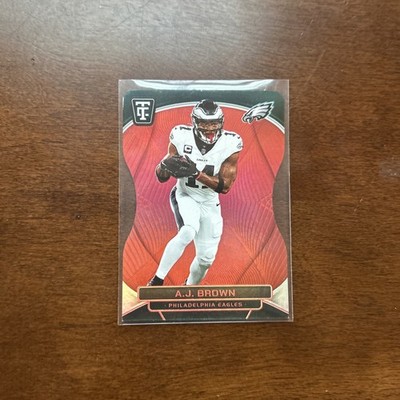 2024 Panini Totally Certified - A.J. Brown #74  Red Die Cut /175