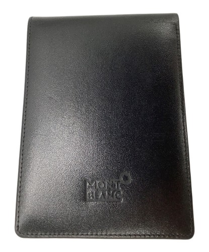 Montblanc White Star Logo Leather Memo Pad Holder Black - Bild 9 von 10
