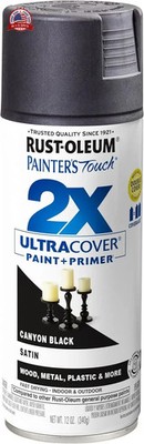 Rust-Oleum 249844 Painter's Touch 2X Ultra Cover Spray Paint, 12 oz, Satin Canyo