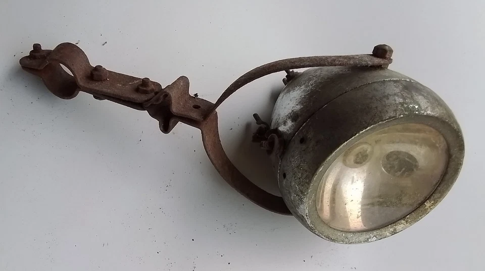 Phare Ancien N 104 lampe  moto ancienne cyclo vélo - Photo 2/3