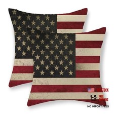 4th of July Pillow Covers 18x18 Inch Set 18" x 18" Pack of 2 4th of July-a4