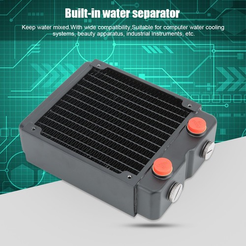 2-Layer Water Cooling Heat-Dissipating Copper Heat Sink 120Mm For Computer SPC - Afbeelding 9 van 11