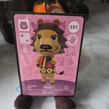 Animal Crossing Amiibo Card 231 Elvis *Gen...