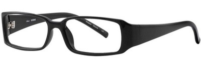 Gallery Debbie Eyeglasses Eye Glasses Black Authentic New 52mm Women