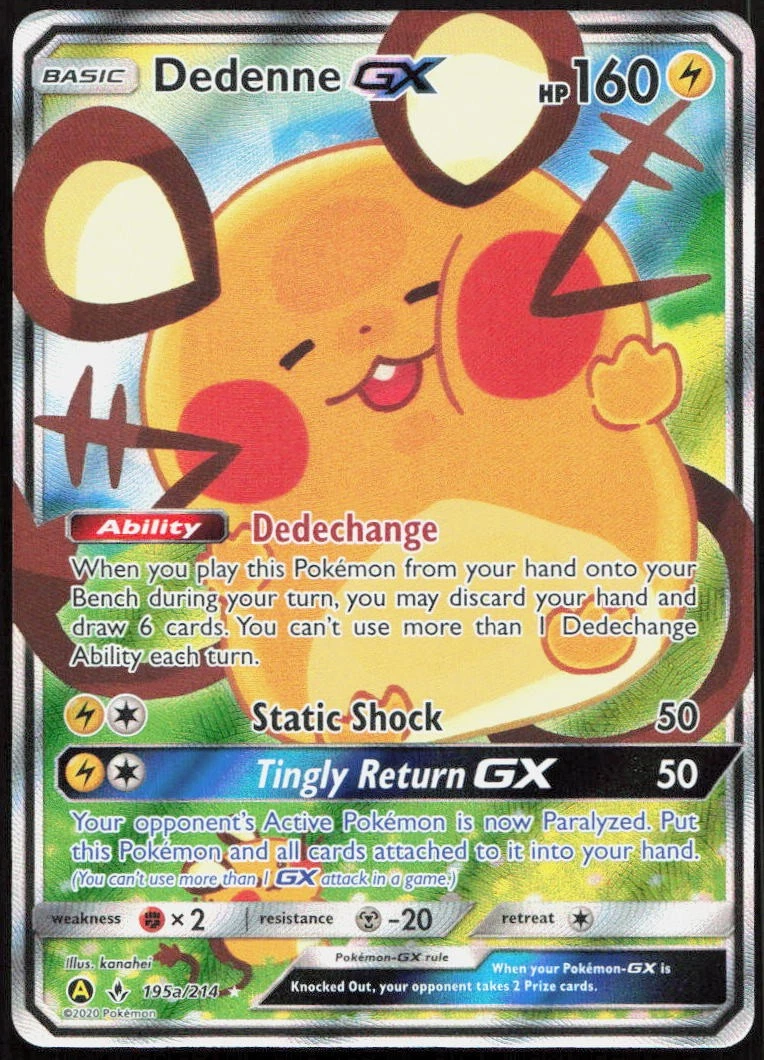 Dedenne GX 195A/214 Alternate Art for sale | eBay