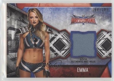 2017 Topps WWE Women's Division Mat Relics 164/199 Emma #MR-EMMA 1z6