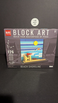 Block Tech - BLOCK ART SERIES - Beach Shoreline - 126pcs
