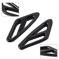 Vordere Mugguard-Füller-Akzente schwarz für Honda GL1800 Goldwing 2001–2017