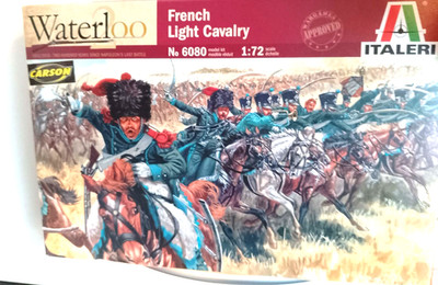 %-%  Figuren 1 :72 Italeri 6080 Napoleon 1815 Waterloo French Light Cavalry