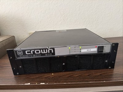 Crown COM-TECH 810 Power Amplifier 290W Stereo 905W Mono Used