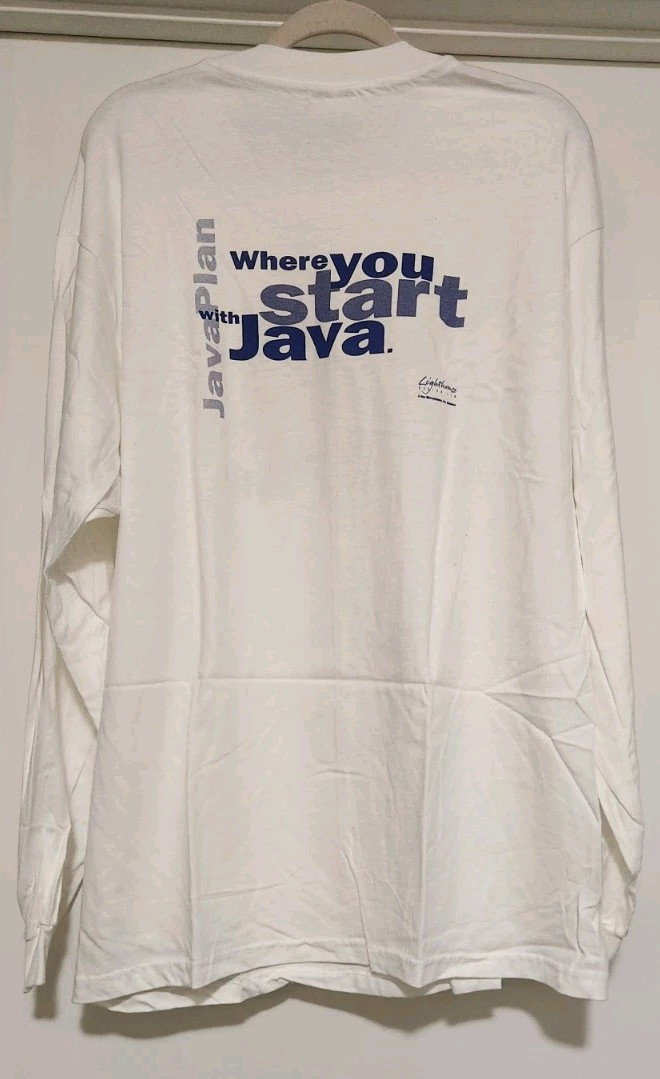 Java Plan Sun Microsystem VTG 90’s Long Sleeves T… - image 2