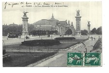 75 PARIS LE PONT ALEXANDRE III ET LE GRAND PALAIS