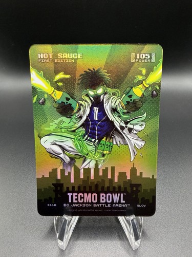 Hot Sauce Tecmo Bowl Bo Jackson Battle Arena Glow S116 Skyline 105 Power